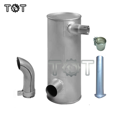 ISO9001 E320 S6K erpillar Muffler Hollow Họng U Screw Bulldozer Muffler