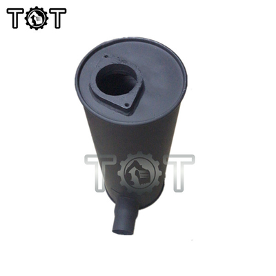 PC300-5 6D108 Động cơ ủi đất Bộ giảm thanh xả bằng nhôm Sắt Komatsu Bộ giảm âm