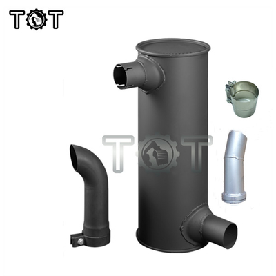 Bộ phận hệ thống làm mát máy xúc Sumitomo PC200-5 6D95 Muffler Belparts