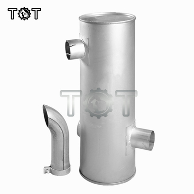 Máy xúc TOT  E325D 3116 Bộ giảm thanh xả động cơ ISO9001
