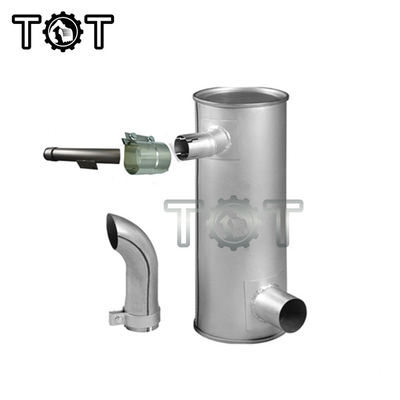 Bộ giảm thanh giảm thanh nhôm đa ​​năng HD820 HD820-3 HD820-5 KATO Bộ giảm thanh máy xúc
