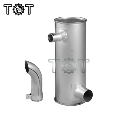 Bộ giảm thanh giảm thanh nhôm đa ​​năng HD820 HD820-3 HD820-5 KATO Bộ giảm thanh máy xúc