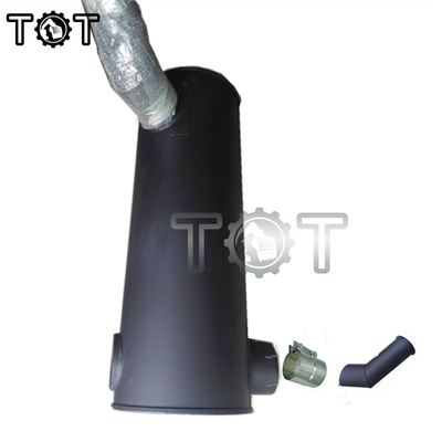 E330C C9 3306 Động cơ máy xúc Bộ giảm thanh Kẹp giảm âm ống xả