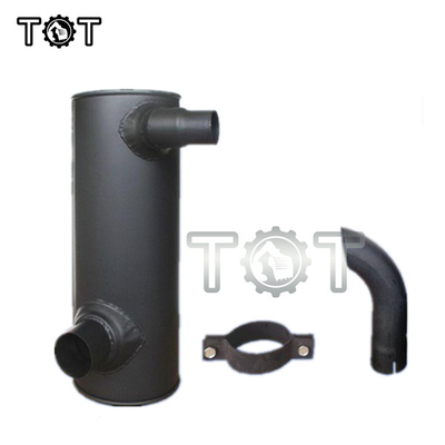 ISO9001 E320 S6K erpillar Muffler Hollow Họng U Screw Bulldozer Muffler