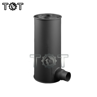 PC300-5 6D108 Động cơ ủi đất Bộ giảm thanh xả bằng nhôm Sắt Komatsu Bộ giảm âm