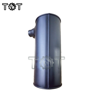 PC300-5 6D108 Động cơ ủi đất Bộ giảm thanh xả bằng nhôm Sắt Komatsu Bộ giảm âm